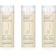 GIOVANNI Eco Chic Smooth as Silk Deep Moisture Shampoo - Apple + Aloe Extracts, Calms Frizz, Detangles, Wash & Go, Lauryl & Laureth Sulfate Free, Paraben Free, Color Safe - 8.5 oz (Pack of 3)