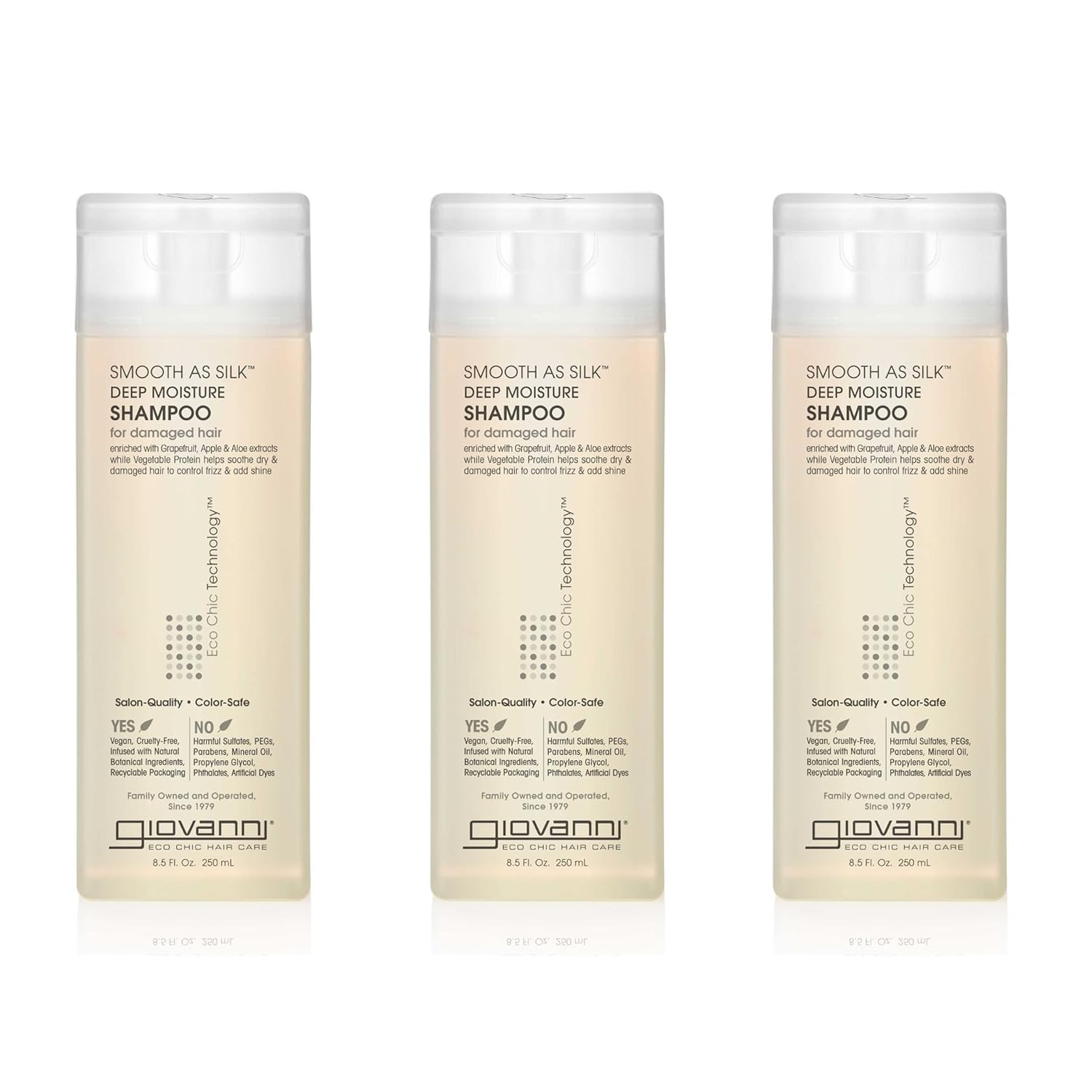 Giovanni Smooth as Silk Shampoo 250 ml
