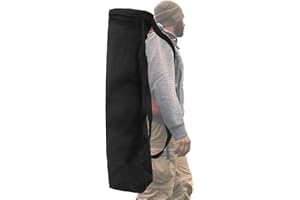 FUNHORUN Hunting Blind Bag 58”/70” with Zipper, Double Shoulder Straps, Protective Foam Bottom, Waterproof PU Layer, and Easy to Carry Design