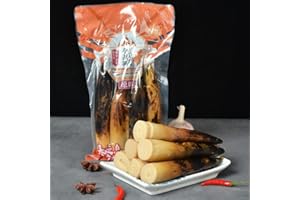 WA SAI LUO Hand Peeled Bamboo Shoots 500g/pack, Ready-to-eat Pickled Pepper Crispy Bamboo Shoots, Fresh Mountain Pepper Bamboo Shoots, Spicy Snacks Chinese Pickled Vegetables (Original flavor,2 pack)