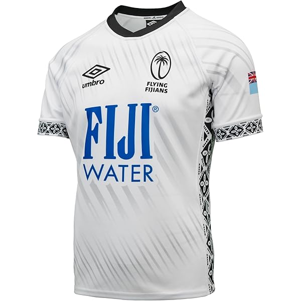 Amazon.com: Umbro Men's 25/26 Fiji 7's Rugby Away Jersey, Blue