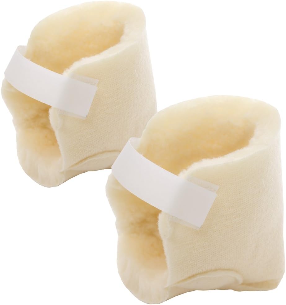 Essential Medical Supply Sheepette Heel Protectors: Health & Personal Care