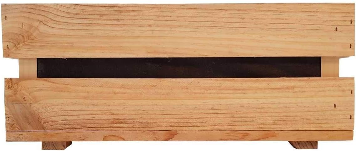 Caja de madera Huerto Urbano Vergea: Amazon.es: Jardín