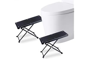One Pair Folding Squatting Stool | Multi-Function Foldable 5-9" Height Squatting Toilet Step Stool | Multi-Function Toilet St