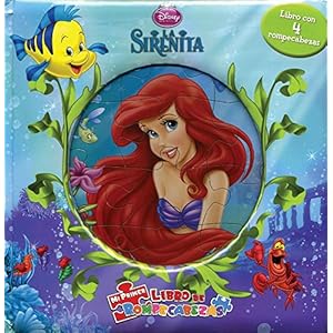 La Sirenita / The Little Mermaid: Disney Junior Mi Primer Libro De Rompecabezas / My First Puzzle Book (Spanish Edition)