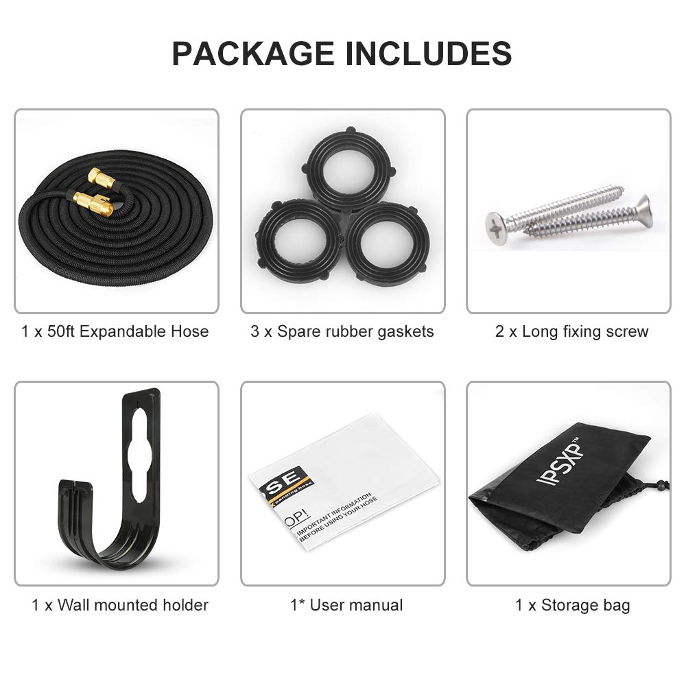 IPSXP 50FT Garden Hose - Thumbnail 2