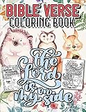 Bible Verse Coloring Book: A Fun Christian Coloring Gift Book for Adults & Kids with Inspirational Bible Verse Quotes, Stress Relieving Animal Designs and Motivational Scripture to Doodle and Colour by Daily Blessings Publish