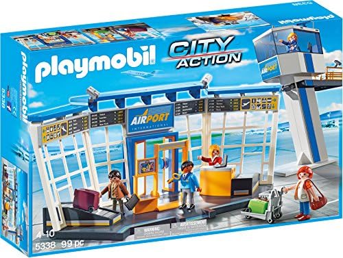 Playmobil 5338 City Action Airport with 