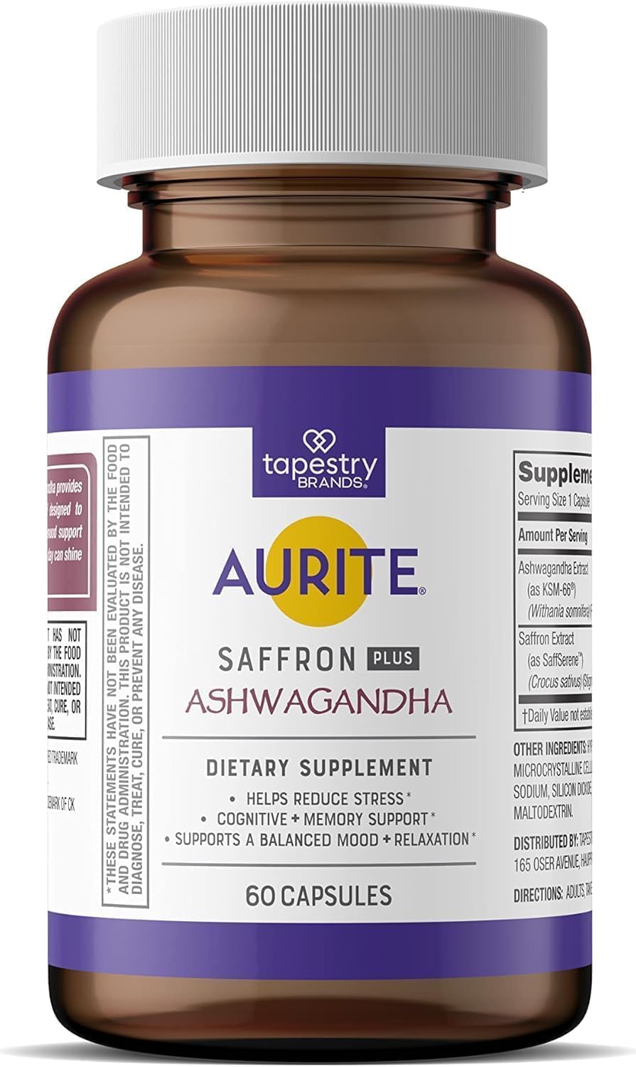 Aurite Saffron Plus Ashwagandha