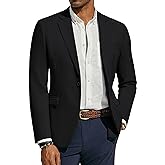 PJ PAUL JONES Men's Lightweight Sport Coat Casual One Button Blazer Breathable Sportcoat