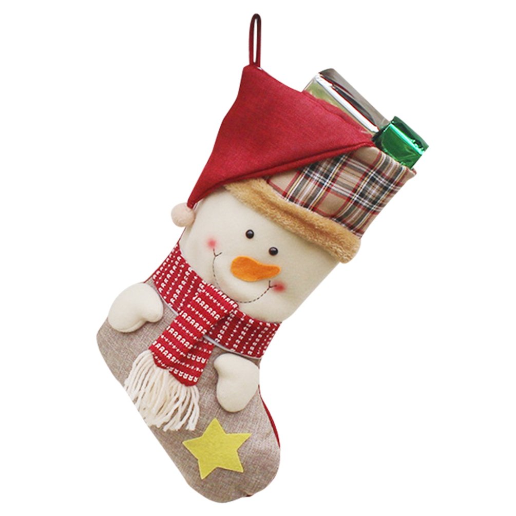 YiLianDa Chaussettes Bas De Noël A Suspendre Cadeau Non Tissé Beauté