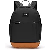Pacsafe GO 15L Anti Theft Backpack, Jet Black