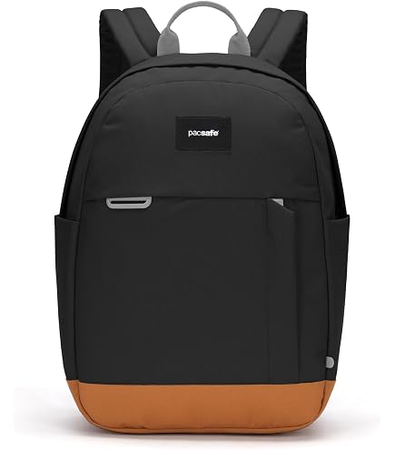Pacsafe GO 25L Anti Theft Backpack, Jet Black