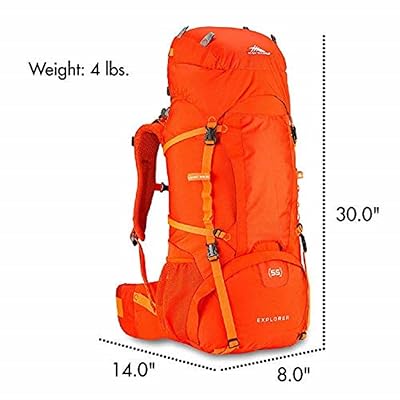 high sierra 55l backpack