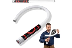 Flexible LED Flashlight Stick, Bendable Mechanic Work Light, Rechargeable Inspection with High Lumen, 3 Brightness Modes, Por