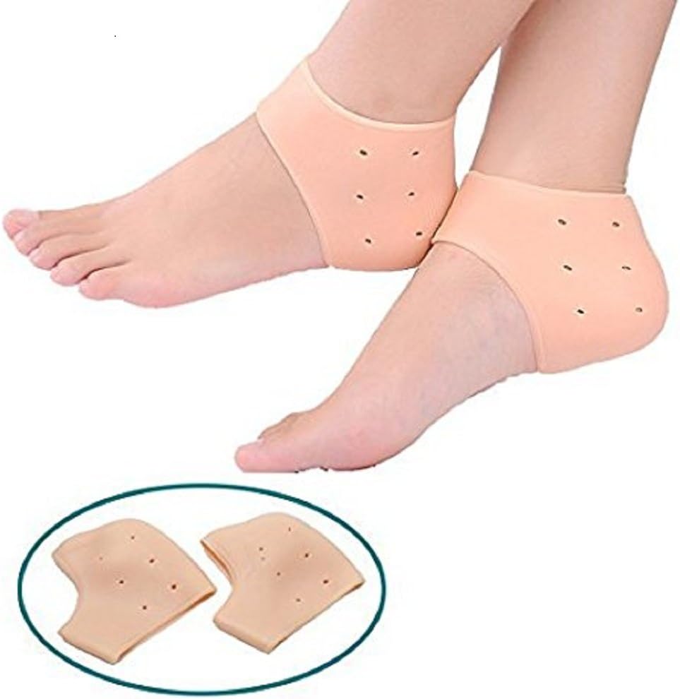 Kretix Silicone Anti Crack Pain Reliever Heel Protector Nourishment Solution Reusable Mask
