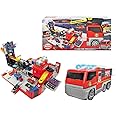 Dickie Toys Folding Fire Truck Playset