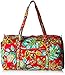 Vera Bradley Women's Cotton Large Travel Duffel Bag, Rumba, One Size