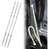Universal Ground Strap Automotive 3pcs 24" x 1/2"(1/2" Ring to 1/2" Ring) | Grounding Strap Braided Tinned Copper Vehicle Engine Cradle Grounding Cable Straps