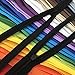 40PCS Nylon Invisible Zipper,Sewing for Handmade Garment/Bags/Home Textile,Tailor Sewer Crafter's Special(22 inch,Mix Color)