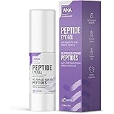 All Natural Advice Peptide Eye Gel 30mL | With Plant Stem Cells & Organic Botanicals | Eye Serum & Dark Circles Under Eye Tre