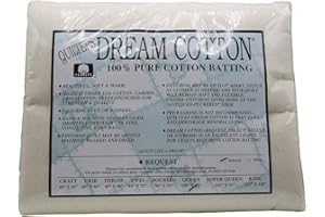 QUILTERS DREAM Quilter's Dream Natural Cotton Batting Request Loft Queen