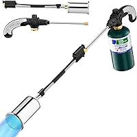 Sondiko Propane Torch Weed Burner, High Output 12,000,000 BTU, Ideal Weed Torch, Gas Welding Equipment, Heavy Duty Blow Torch