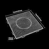 Ansodo 4pc 5mm Large Square Hama Beads Pegboard Set Clear Interlocking Fuse view 2