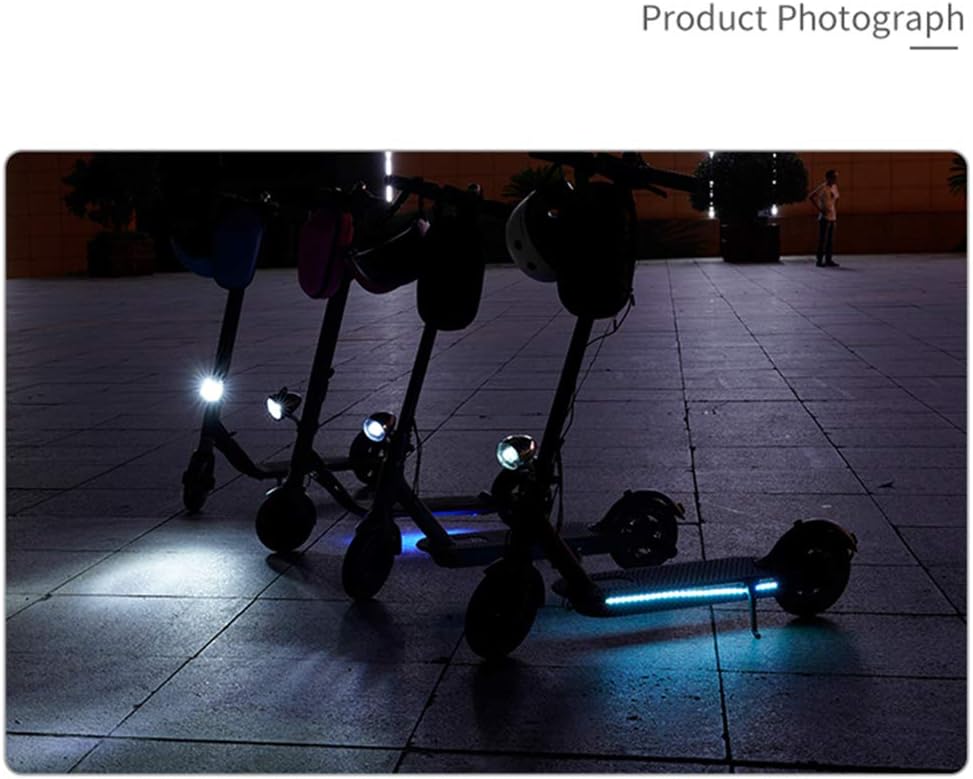 LED Strip Light, SUNJULY Waterproof Electric Scooter Foldable LED Strip Lights for Skateboard, Scooter, Party and Indoor Outdoor Decoration for Xiaomi M365 - Image 4