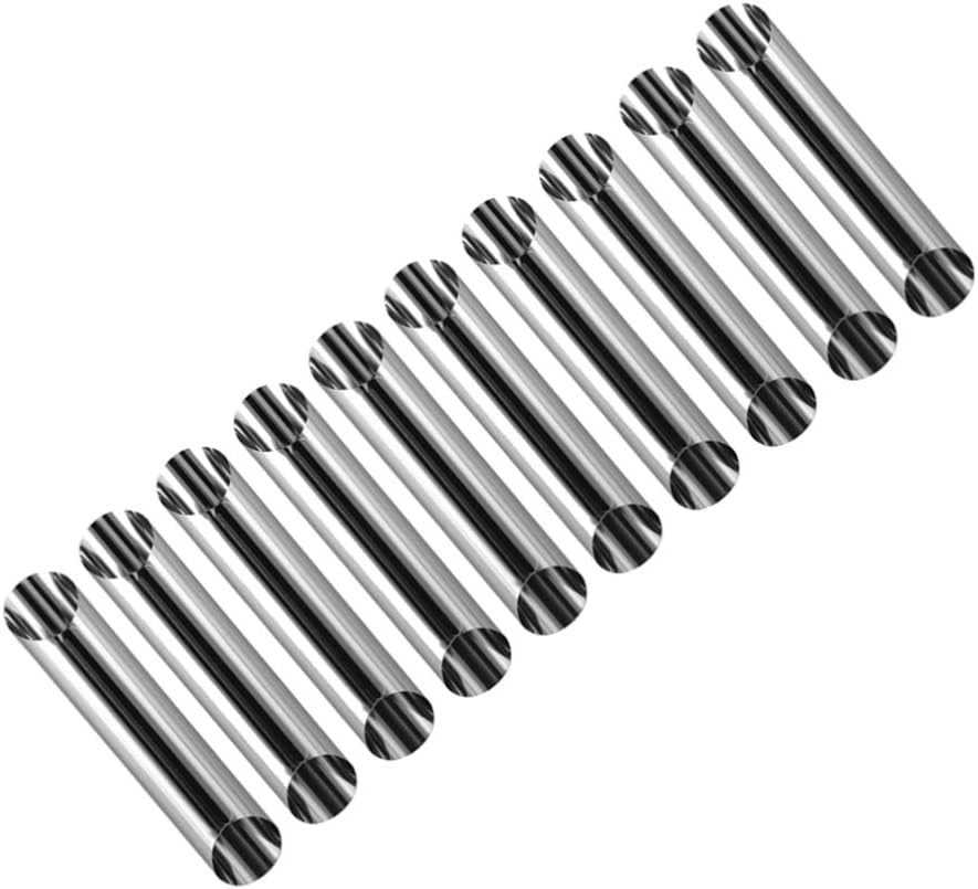 19 PZ Cannoli Tubi Forme Set In Acciaio Inox Antiaderente Crema Corno Danese Stampo Da Pasticceria Per Rotolo Di Crema Conchiglia