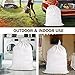 Wimaha Rip-stop Extra Large Cloth Laundry Bags with Drawstring Machine Washable Natural Cotton Fabric Sturdy Laundry Hamper Liner for College Students in Dorm, Home, Department, Bathroom Use, Beige