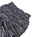 Winhurn Women New Stylish Winter Warm Knitted Baggy Beanie Cap Hat (Black)