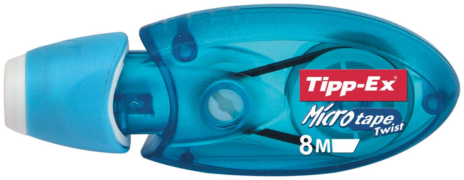 BIC Tipp-Ex Microtape Twist Correction Tape, 8m x 5mm