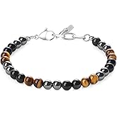 GAVU Triple Protection Beaded Bracelet for Men, Surfer Bracelets for Men