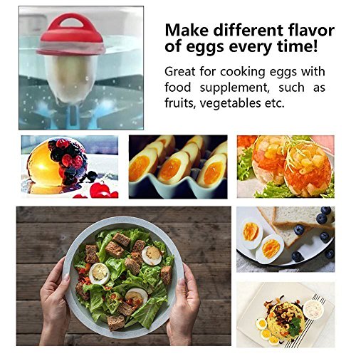 Yamissi Egg Cooker Hard, Egg Cooker,6PCS Silicone egglettes Egg Cookers Hard Without the Shell,Egg Cups,Egg Poachers,AS… 9 Yamissi Egg Cooker Hard, Egg Cooker,6PCS Silicone egglettes Egg Cookers Hard Without the Shell,Egg Cups,Egg Poachers,AS… - Image 10