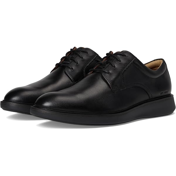 Johnston & Murphy Hodges Dress Shoes Black Oiled Full Grain Men\'s Size 12 M Johnston & Murphy Men main image 4