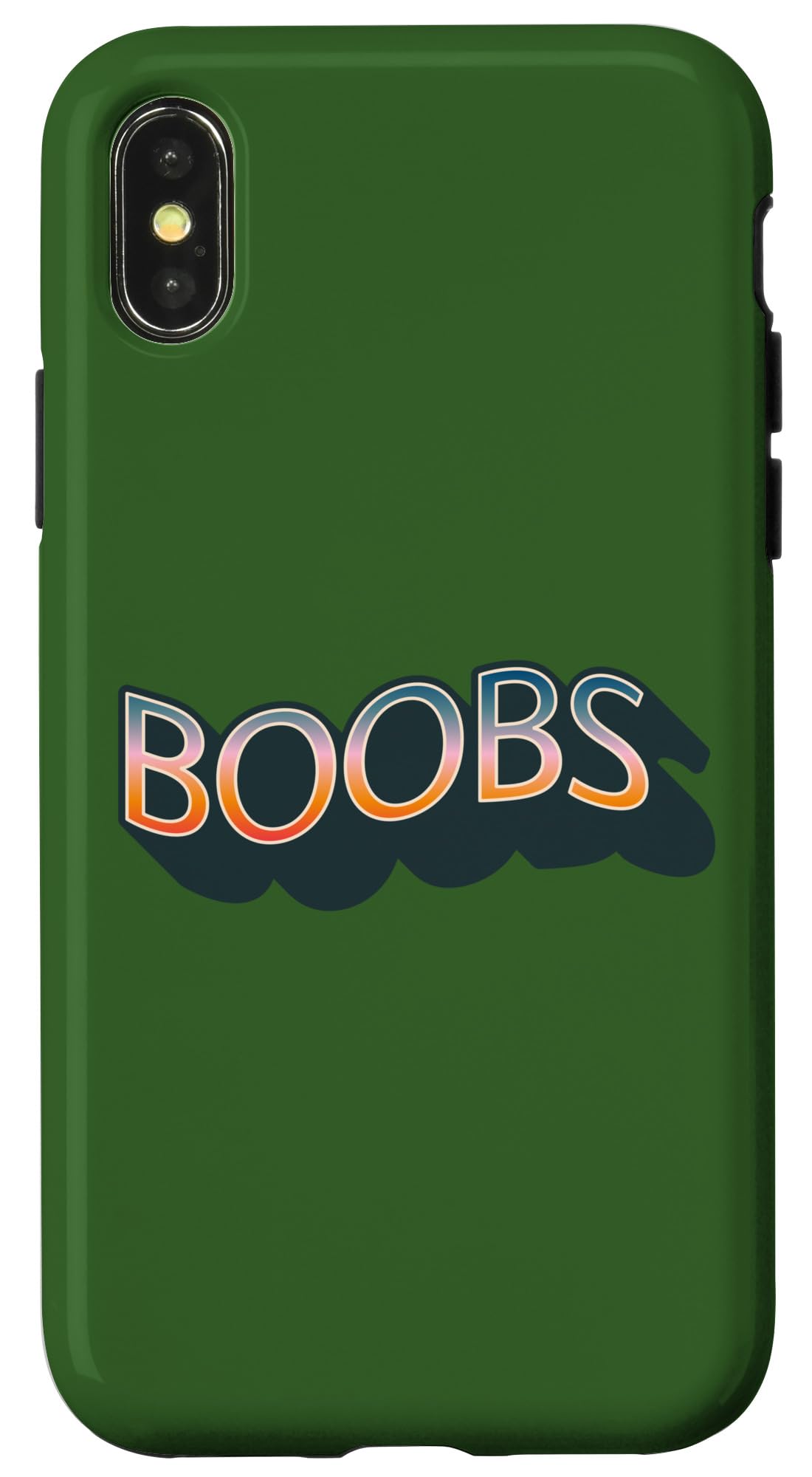 iPhone X/XS BOOBS Vintage Vibes Design Case