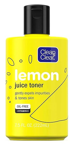 clean and clear lemon toner