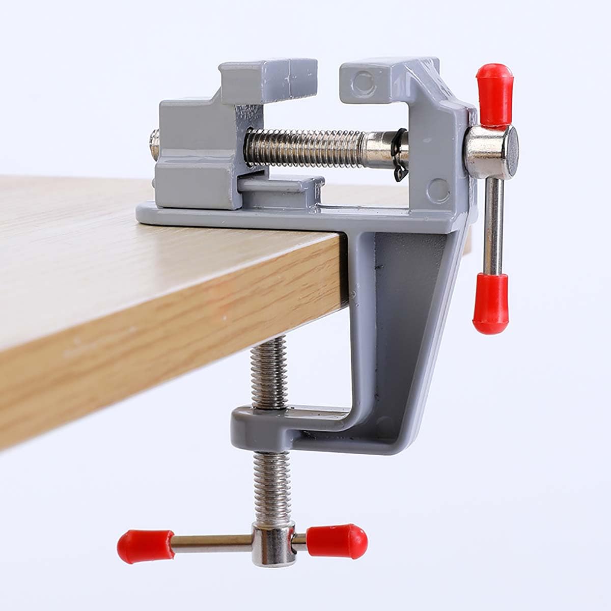 Photo 1 of Oruiiju 3.5 Inch Compact Aluminum Alloy Swivel Mini Bench Vise - Multifunctional Clamping Tool for Jewelry Making, Hobby Craft, Model Building & Electronics Repair