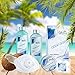Spa Gift Basket with Refreshing Ocean Bliss Fragrance - Best Christmas, Birthday or Anniversary Gift for Women -Bath Gift Set Includes Shower Gel Bubble Bath, Bath Salts Bath Bombs and More