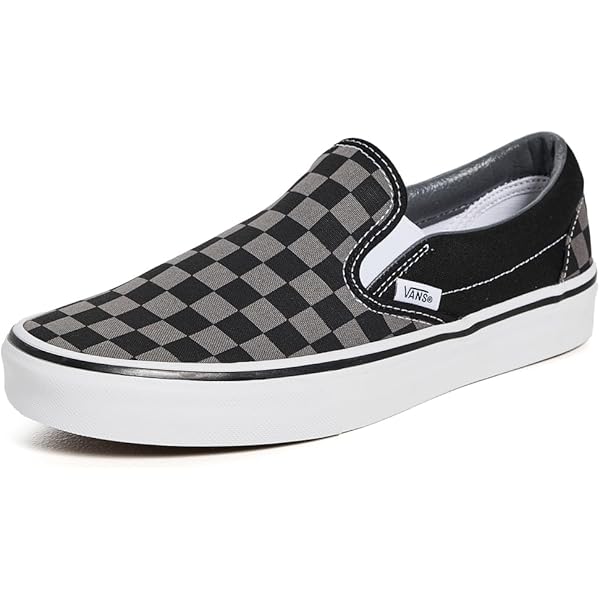 Amazon.com | Vans Unisex Slip On Unisex Sneakers, Checkerboard