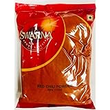 Swarna Pure Spices, Kashmiri Chilly Powder, (Deggi Mirch, Lal Mirch), Mild Hot, No Colors or Salt, 14oz (14oz)