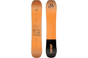JONES - Men’s Rally Cat, Snowboards Directional Freeride, Ideal for Urban Carving, Freestyle and All-Mountain Play