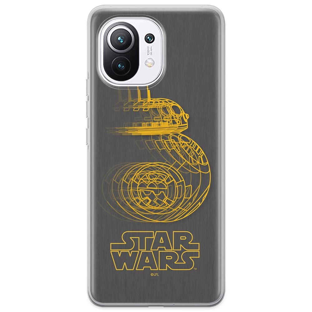 ERT GROUP mobile phone case for Xiaomi 11 original and officially Licensed Star Wars pattern BB 8 007 optimally adapted to the shape of the mobile phone, case made of TPU