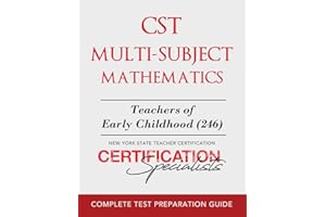 CST Multi-Subject Mathematics: Teachers of Early Childhood (246)