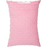 BNRendles Small Neck Pillow for Recliner Chair Neck Support Pillows Pain Relief Plump Adjustable Filling Nap Airplane Sleeping Little Cushion Minky Dot Coral