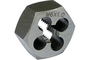 Yamesh M6 x 1 Hex Die Rethreading Die Thread Die Carton Steel For Right Hand