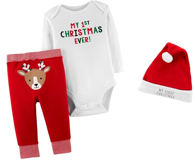 carters my first christmas hat