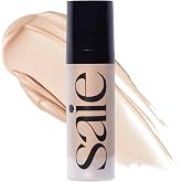 Saie Mini Glowy Super Gel Illuminating Face Makeup Primer, Starglow (.5 oz) | Multipurpose Hydrating Glow Serum Gel with Squa