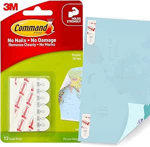 3M - Tiras Command Pequeñas (12 Pack/Caja) : Amazon.es ...